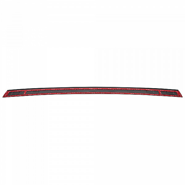 Stainless Steel Rear Bumper Protector Compatible With Dacia Duster III 06.2024-> Rearguard, Tailored Fit Bumper Guard,  Loading Edge Protector- Colour Dark Grey Brushed Stainless Steel