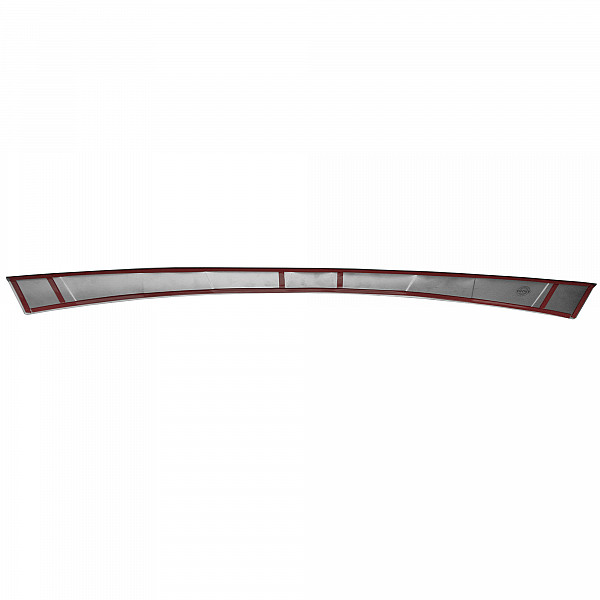 Stainless Steel Rear Bumper Protector Compatible With Mitsubishi ASX 10.2017-08.2019 Rearguard, Tailored Fit Bumper Guard,  Loading Edge Protector- Colour Dark Grey Brushed Stainless Steel