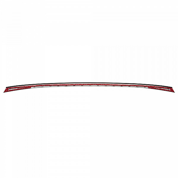 Stainless Steel Rear Bumper Protector Compatible With Nissan Qashqai III 07.2021-> Rearguard, Tailored Fit Bumper Guard,  Loading Edge Protector- Colour Brushed Stainless Steel
