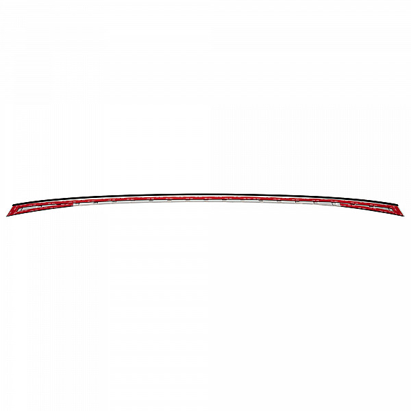 Stainless Steel Rear Bumper Protector Compatible With Nissan Qashqai III 07.2021-> Rearguard, Tailored Fit Bumper Guard,  Loading Edge Protector- Colour Polished Stainless Steel (Chrome)