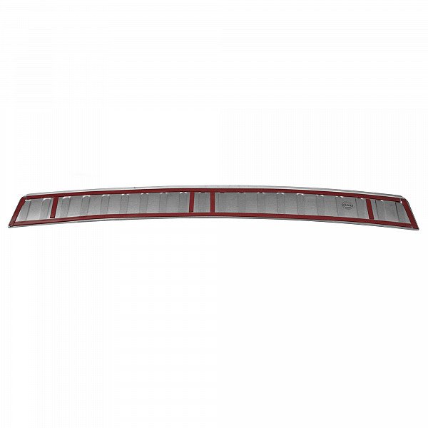 Stainless Steel Rear Bumper Protector Compatible With BMW 3 series Limousine F30 02.2012-06.2019 Rearguard, Tailored Fit Bumper Guard,  Loading Edge Protector- Colour Dark Grey Brushed Stainless Steel