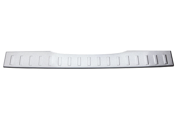 Stainless Steel Rear Bumper Protector Compatible With Mercedes Benz V Class & Vito 05.2014-> Rearguard, Tailored Fit Bumper Guard,  Loading Edge Protector- Colour Brushed Stainless Steel