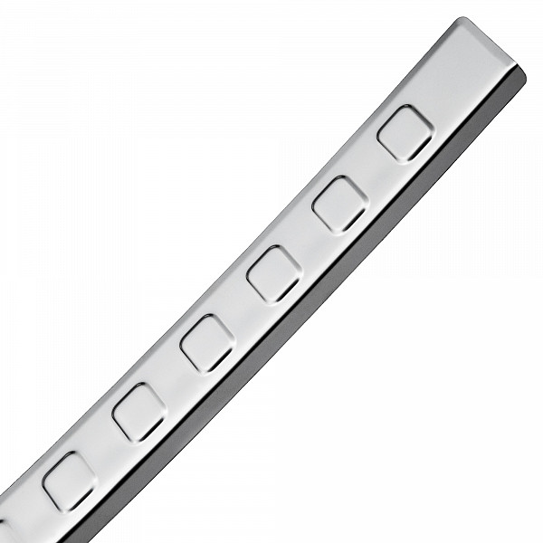 Stainless Steel Rear Bumper Protector Compatible With Kia Ceed Sportswagon (Estate) 09.2018-> Rearguard, Tailored Fit Bumper Guard,  Loading Edge Protector- Colour Polished Stainless Steel (Chrome)