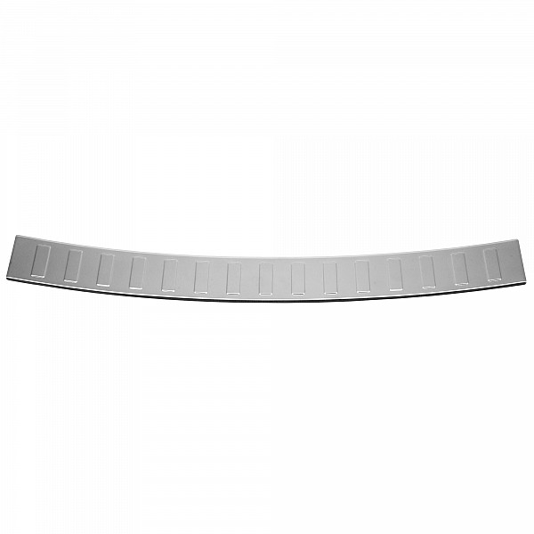 Stainless Steel Rear Bumper Protector Compatible With Opel Insignia B Sports Tourer & Country Tourer 04.2017-12.2022 Rearguard, Tailored Fit Bumper Guard,  Loading Edge Protector- Colour Brushed Stainless Steel