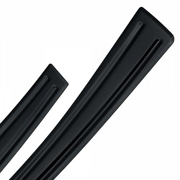 Stainless Steel Rear Bumper Protector Compatible With Volvo XC40 02.2018-> Rearguard, Tailored Fit Bumper Guard,  Loading Edge Protector- Colour Black Mirror Stainless Steel (Black Chrome)
