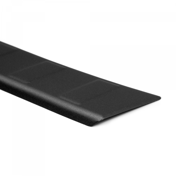 Stainless Steel Rear Bumper Protector Compatible With Toyota RAV4 01.2019-> Rearguard, Tailored Fit Bumper Guard,  Loading Edge Protector- Colour Matte Black Powdercoated Stainless Steel
