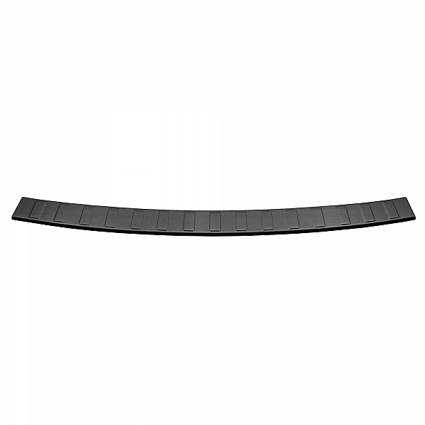 Stainless Steel Rear Bumper Protector Compatible With Mercedes Benz GLC (also for AMG) 09.2015-04.2019 Rearguard, Tailored Fit Bumper Guard,  Loading Edge Protector- Colour Dark Grey Brushed Stainless Steel