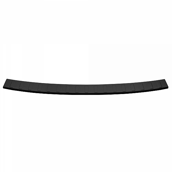 Stainless Steel Rear Bumper Protector Compatible With Audi A4 Avant (Estate) B9 10.2015-> Rearguard, Tailored Fit Bumper Guard,  Loading Edge Protector- Colour Matte Black Powdercoated Stainless Steel