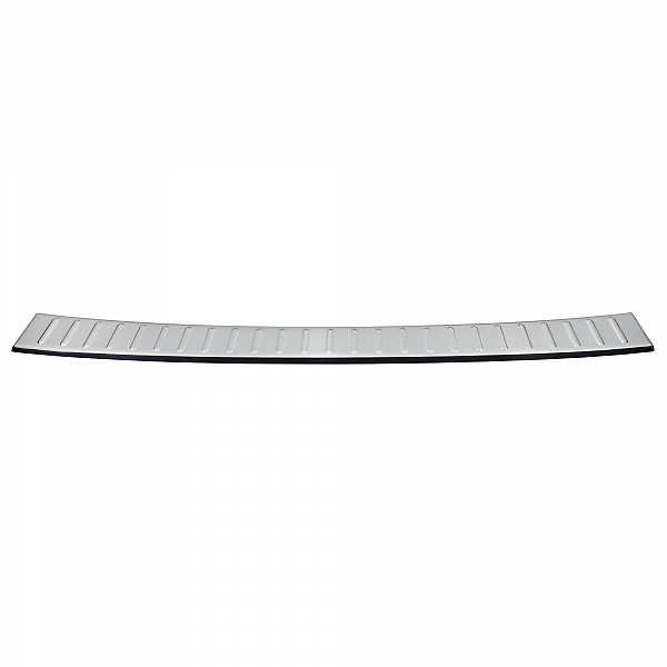 Stainless Steel Rear Bumper Protector Compatible With Peugeot 308 SW (Estate) 03.2014-06.2021 Rearguard, Tailored Fit Bumper Guard,  Loading Edge Protector- Colour Polished Stainless Steel (Chrome)