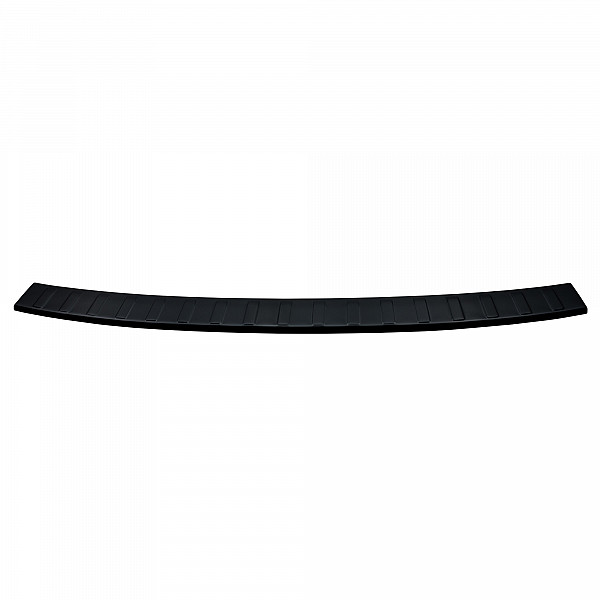 Stainless Steel Rear Bumper Protector Compatible With Audi A4 Avant (Estate) B9 10.2015-11.2024 Rearguard, Tailored Fit Bumper Guard,  Loading Edge Protector- Colour Black Mirror Stainless Steel (Black Chrome)