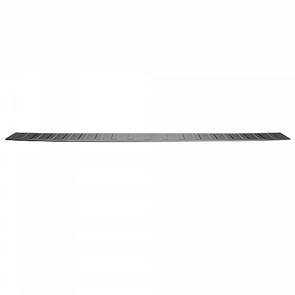 Stainless Steel Rear Bumper Protector Compatible With Volkswagen T6.1 Multivan, Transporter, California, Caravelle 10.2019-04.2024 Rearguard, Tailored Fit Bumper Guard,  Loading Edge Protector- Colour Polished Stainless Steel (Chrome)