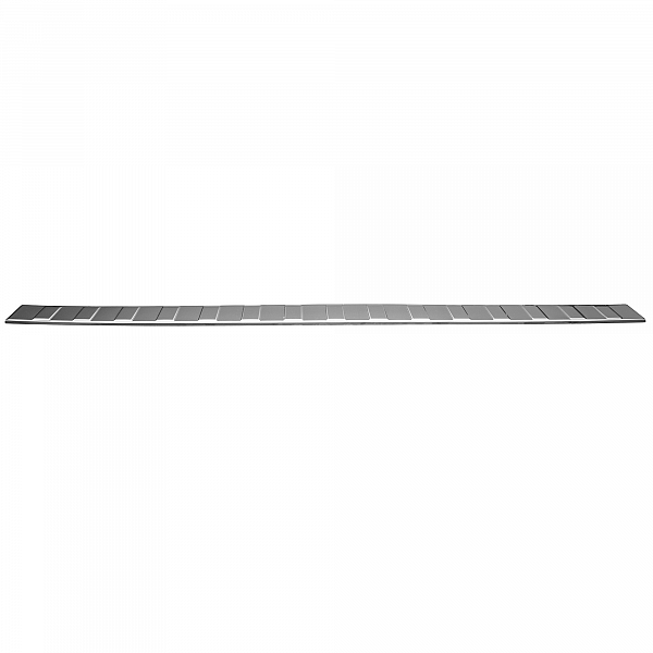 Stainless Steel Rear Bumper Protector Compatible With Mercedes Benz GLC (also for AMG) 09.2015-04.2019 Rearguard, Tailored Fit Bumper Guard,  Loading Edge Protector- Colour Polished Stainless Steel (Chrome)