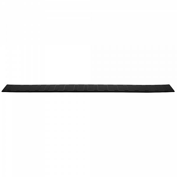 Stainless Steel Rear Bumper Protector Compatible With Volkswagen T6.1 Multivan, Transporter, California, Caravelle 10.2019-04.2024 Rearguard, Tailored Fit Bumper Guard,  Loading Edge Protector- Colour Matte Black Powdercoated Stainless Stee