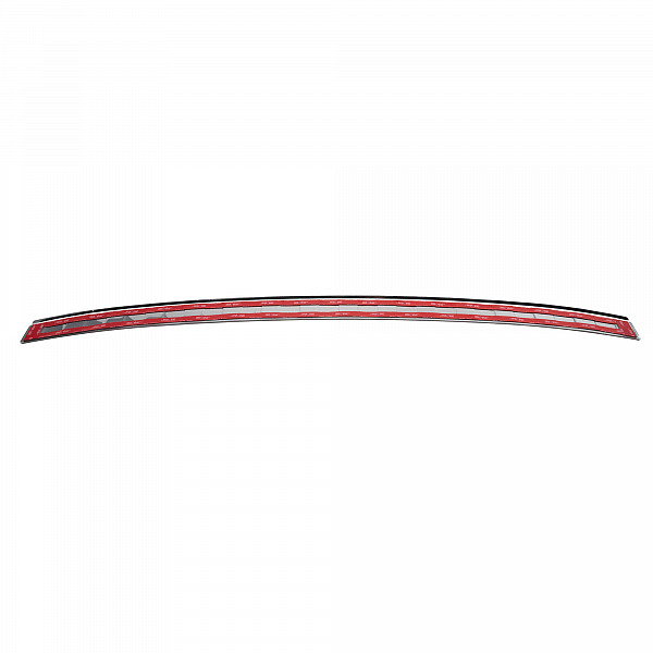 Stainless Steel Rear Bumper Protector Compatible With Volkswagen ID.3 09.2020-> Rearguard, Tailored Fit Bumper Guard,  Loading Edge Protector- Colour Polished Stainless Steel (Chrome)