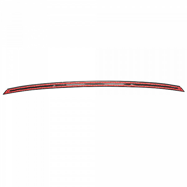 Stainless Steel Rear Bumper Protector Compatible With Volkswagen ID.3 09.2020-> Rearguard, Tailored Fit Bumper Guard,  Loading Edge Protector- Colour Matte Black Powdercoated Stainless Steel