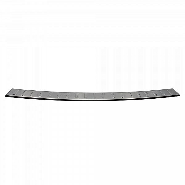 Stainless Steel Rear Bumper Protector Compatible With Volkswagen T5 Multivan, Transporter, California, Caravelle 04.2003-05.2015 Rearguard, Tailored Fit Bumper Guard,  Loading Edge Protector- Colour Polished Stainless Steel (Chrome)