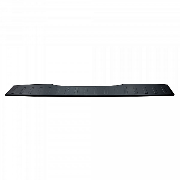 Stainless Steel Rear Bumper Protector Compatible With Mercedes Benz V Class & Vito 05.2014-> Rearguard, Tailored Fit Bumper Guard,  Loading Edge Protector- Colour Black Mirror Stainless Steel (Black Chrome)