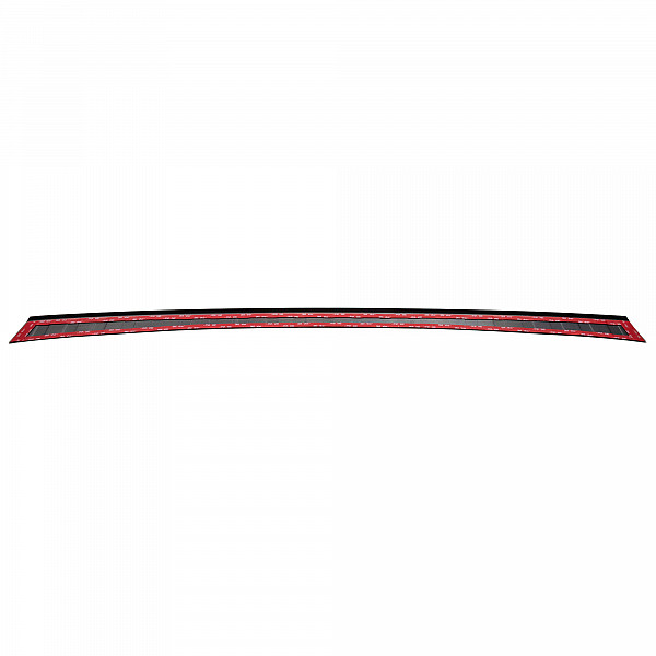 Stainless Steel Rear Bumper Protector Compatible With Toyota RAV4 01.2019-> Rearguard, Tailored Fit Bumper Guard,  Loading Edge Protector- Colour Dark Grey Brushed Stainless Steel