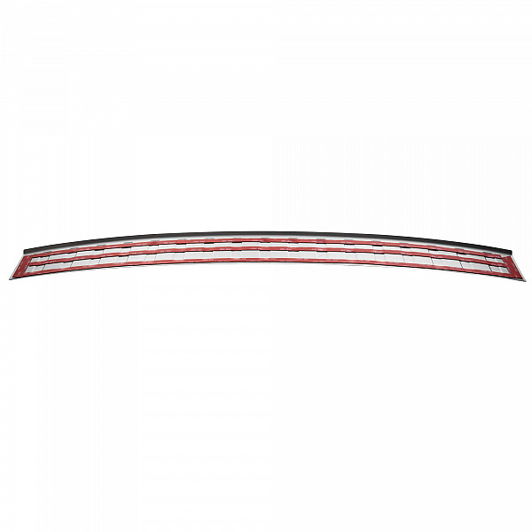 Stainless Steel Rear Bumper Protector Compatible With Audi A4 Avant (Estate) B9 10.2015-> Rearguard, Tailored Fit Bumper Guard,  Loading Edge Protector- Colour Brushed Stainless Steel