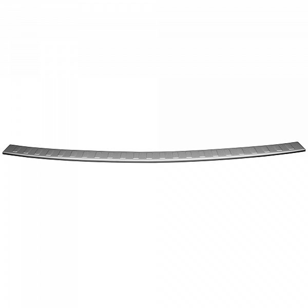 Stainless Steel Rear Bumper Protector Compatible With Mazda CX-5 05.2017-> Rearguard, Tailored Fit Bumper Guard,  Loading Edge Protector- Colour Brushed Stainless Steel