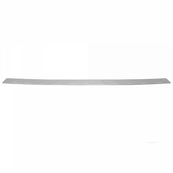 Stainless Steel Rear Bumper Protector Compatible With Mercedes Benz GLC (also for AMG) 09.2015-04.2019 Rearguard, Tailored Fit Bumper Guard,  Loading Edge Protector- Colour Brushed Stainless Steel