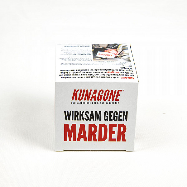 Kunagone natürlicher wirksamer Schutz gegen Marder & Wildtiere Marderabwehr Marderschutz Marder Stop Anti Marder Schreck für Auto Motorrad Camping Dachboden Keller Haus Carport Naturprodukt