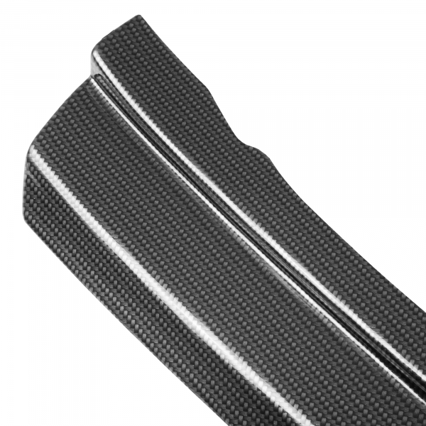 Zaštitna letva stražnjeg branika pogodno za Alfa Romeo Giulietta 05.2010-12.2021  precizno pristajanje s dubokim zaštitnim rubom, ABS plastika- posebna boja izgled karbonskih vlakana