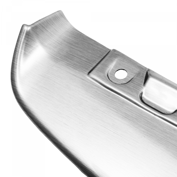 Zaštitna letva stražnjeg branika pogodno za Alfa Romeo GT 02.2004-10.2010 3 vrata precizno pristajanje s dubokim zaštitnim rubom, ABS plastika- posebna boja izgled brušeni aluminij