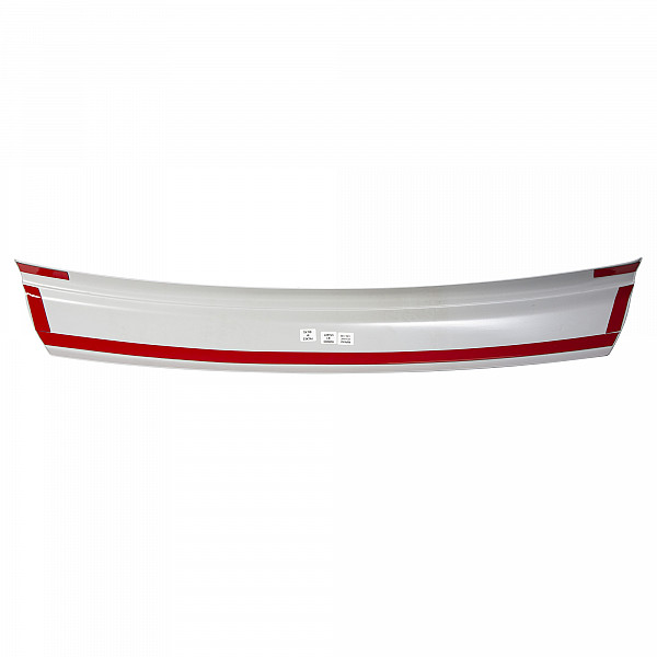 Rear Bumper Protector compatible with Audi A4 Avant B7 09.2004-03.2008 not for S4/RS4 Rearguard, Tailored Fit Bumper Guard, ABS Plastic- Special Colour Brushed Aluminum Look
