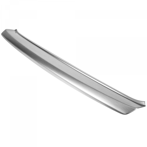 Rear Bumper Protector compatible with Audi A4 Avant B8 also for S-Line  02.2012-08.2015 not for S4/RS4/Allroad Rearguard, Tailored Fit Bumper Guard, ABS Plastic- Special Colour Brushed Aluminum Look