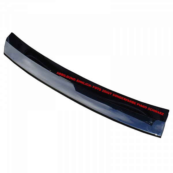 Zaštitna letva stražnjeg branika pogodno za Audi A3 S3, RS3 Sportback (8VA) 02.2013-04.2016  precizno pristajanje s dubokim zaštitnim rubom, ABS plastika- posebna boja crna sjaj