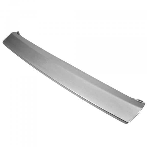 Rear Bumper Protector compatible with Audi A3 S3 RS3 Sportback (8VA) 06.2012-04.2016  Rearguard, Tailored Fit Bumper Guard, ABS Plastic- Special Colour Brushed Aluminum Look