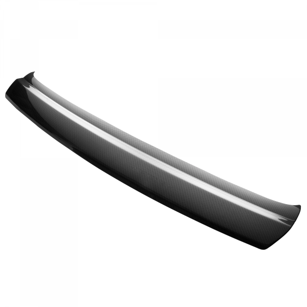 Rear Bumper Protector compatible with Audi Q7 (4L) 09.2005-03.2015  Rearguard, Tailored Fit Bumper Guard, ABS Plastic- Special Colour Carbon Look