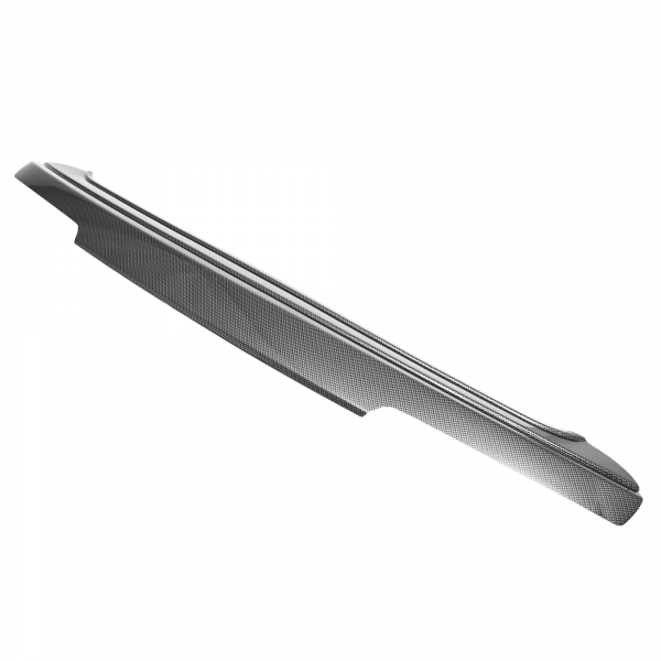 Rear Bumper Protector compatible with Audi Q7 & SQ7 (4M) 06.2015->  Rearguard, Tailored Fit Bumper Guard, ABS Plastic- Special Colour Carbon Look
