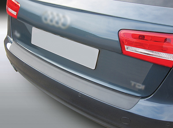 Zaštitna letva stražnjeg branika pogodno za Audi A6 Avant 09.2011-08.2014 također za S-Line, nije za S6/RS6 precizno pristajanje s dubokim zaštitnim rubom, ABS plastika- boja crna mat