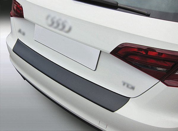 Rear Bumper Protector compatible with Audi A3 S3, RS3 Sportback (8VA) 06.2012-04.2016  Rearguard, Tailored Fit Bumper Guard, ABS Plastic- Colour Matte Black