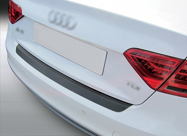 Zaštitna letva stražnjeg branika pogodno za Audi A5 & S5 Coupe 08.2011-04.2016 nije za RS5 precizno pristajanje s dubokim zaštitnim rubom, ABS plastika- boja crna mat