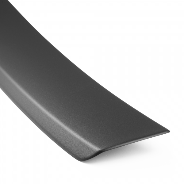 Rear Bumper Protector compatible with Audi RS4 Avant (B9) 01.2018->  Rearguard, Tailored Fit Bumper Guard, ABS Plastic- Colour Matte Black