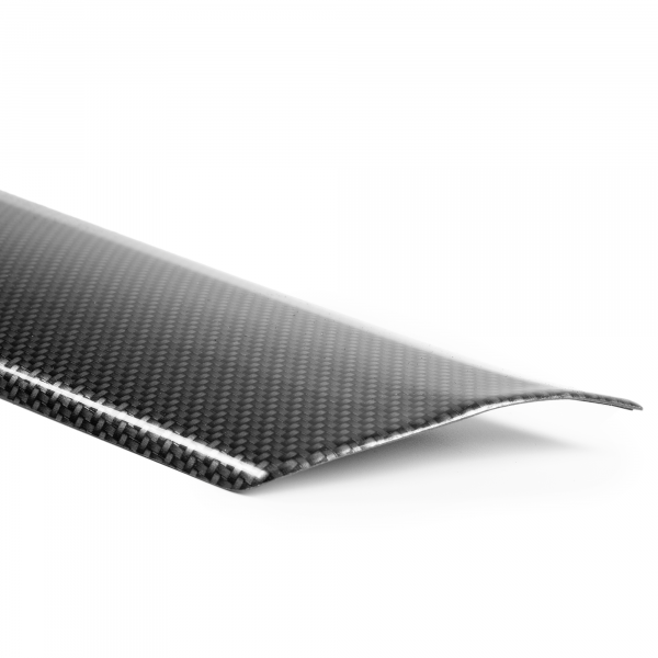 Rear Bumper Protector compatible with Audi A6 Avant 06.2016-08.2018 also for S-Line Rearguard, Tailored Fit Bumper Guard, ABS Plastic- Special Colour Carbon Look