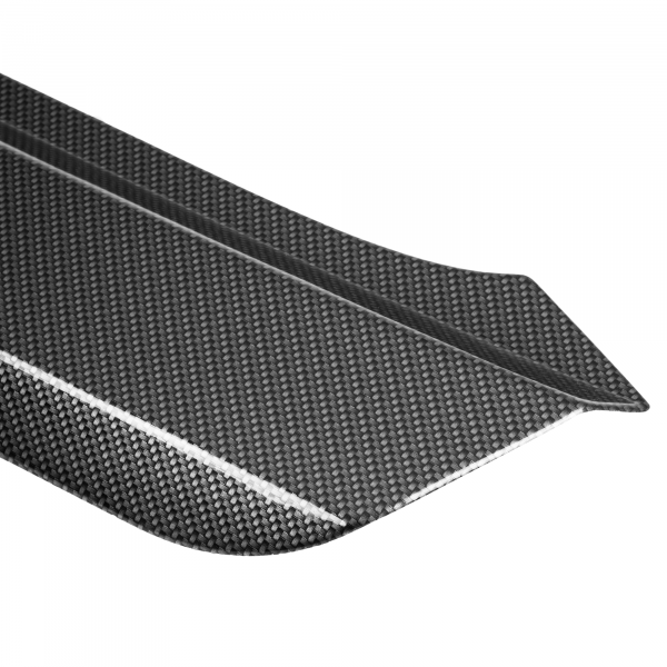 Ladekantenschutz passend für Audi Q3 & RSQ3 ab BJ. 10.2011-6.2018  passgenau mit Abkantung ABS- Sonderfarbe Carbon Optik