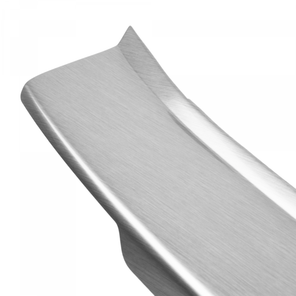 Rear Bumper Protector compatible with Audi Q5 & SQ5 09.2008-12.2016  Rearguard, Tailored Fit Bumper Guard, ABS Plastic- Special Colour Brushed Aluminum Look