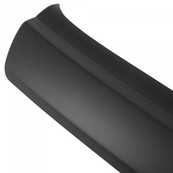 Rear Bumper Protector compatible with Audi Q7 (4L) 09.2005-03.2015  Rearguard, Tailored Fit Bumper Guard, ABS Plastic- Colour Matte Black