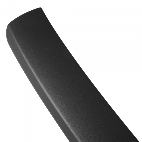 Rear Bumper Protector compatible with Audi RS4 Avant (B9) 01.2018->  Rearguard, Tailored Fit Bumper Guard, ABS Plastic- Colour Matte Black