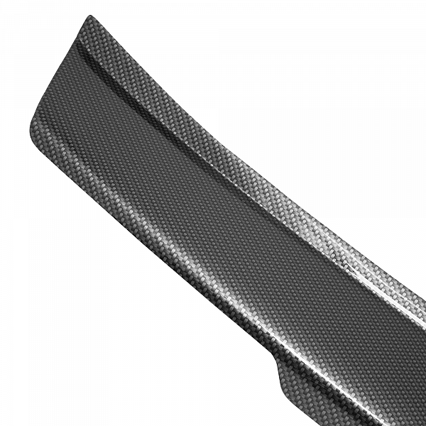 Rear Bumper Protector compatible with Audi Q5 & SQ5 09.2008-12.2016  Rearguard, Tailored Fit Bumper Guard, ABS Plastic- Special Colour Carbon Look