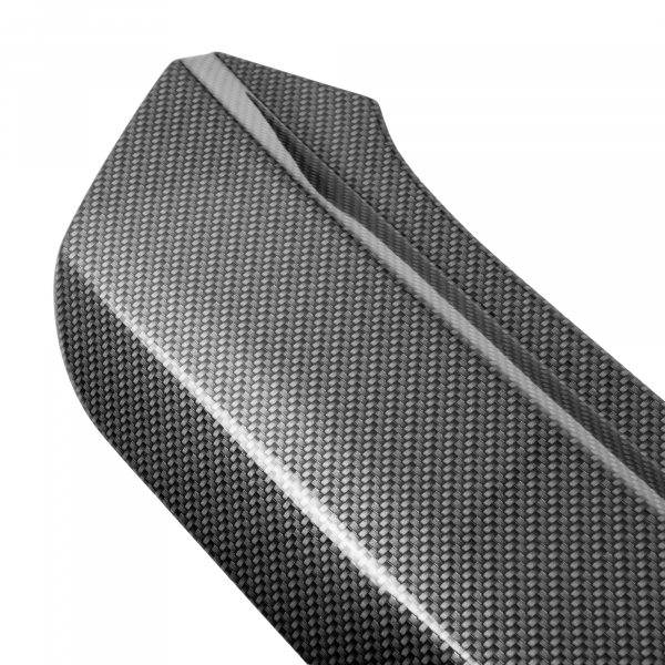 Ladekantenschutz passend für Audi Q3 & RSQ3 ab BJ. 10.2011-6.2018  passgenau mit Abkantung ABS- Sonderfarbe Carbon Optik