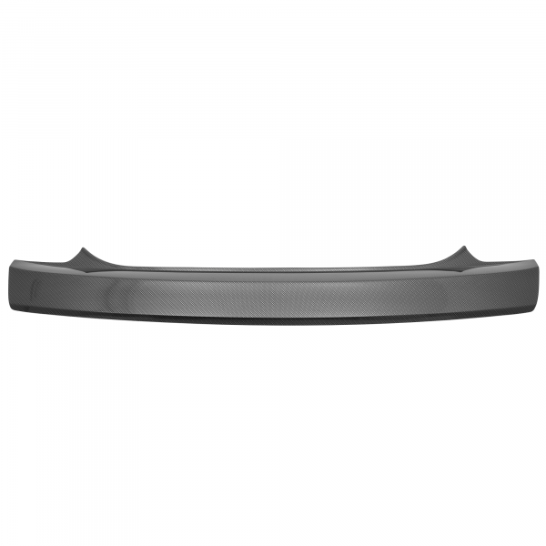 Rear Bumper Protector compatible with Audi A1 Sportback & S1 01.2015-10.2018  Rearguard, Tailored Fit Bumper Guard, ABS Plastic- Special Colour Carbon Look