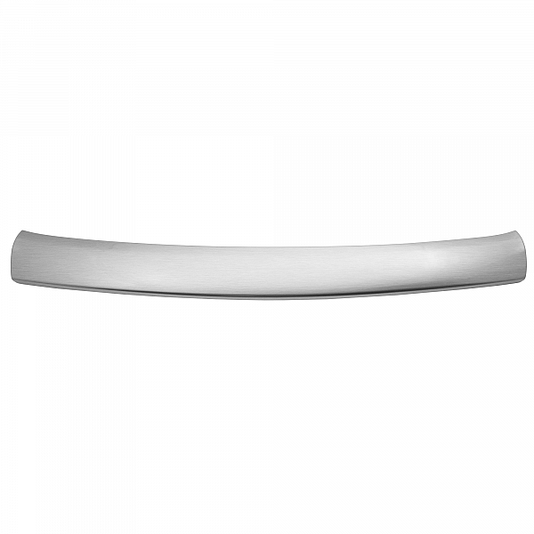 Rear Bumper Protector compatible with Audi A6 Avant 06.2016-08.2018 also for S-Line Rearguard, Tailored Fit Bumper Guard, ABS Plastic- Special Colour Brushed Aluminum Look
