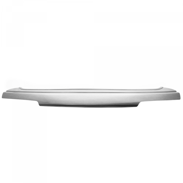 Rear Bumper Protector compatible with Audi Q7 & SQ7 (4M) 06.2015->  Rearguard, Tailored Fit Bumper Guard, ABS Plastic- Special Colour Brushed Aluminum Look