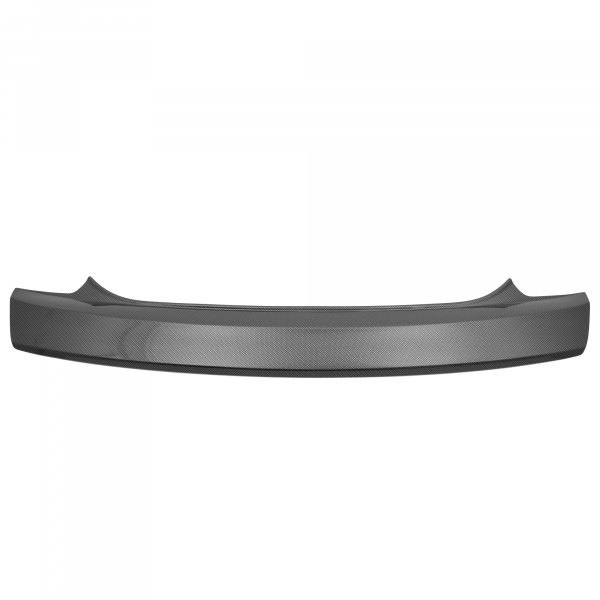 Rear Bumper Protector compatible with Audi A1 Sportback & S1 01.2015-10.2018  Rearguard, Tailored Fit Bumper Guard, ABS Plastic- Special Colour Carbon Look