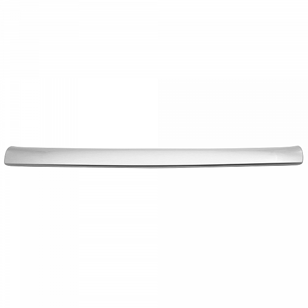 Rear Bumper Protector compatible with Audi A6 Avant 06.2016-08.2018 also for S-Line Rearguard, Tailored Fit Bumper Guard, ABS Plastic- Special Colour Brushed Aluminum Look